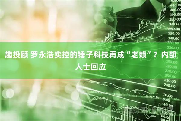 趣投顾 罗永浩实控的锤子科技再成“老赖”？内部人士回应